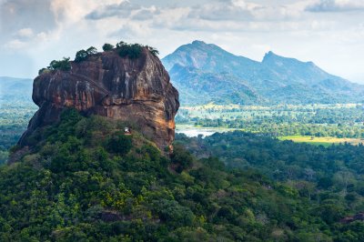 Sigiriya Lion Rock from Pidurangala Temple with Vision Lanka Tours