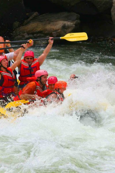 Galle/ Colombo Airport to Kitulgala (White water rafting) &  back to Hotel